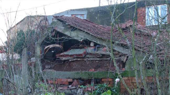 Sakarya'da heyelan tehlikesi
